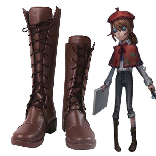 identity v edgar walden survivors painter game cosplay shoes