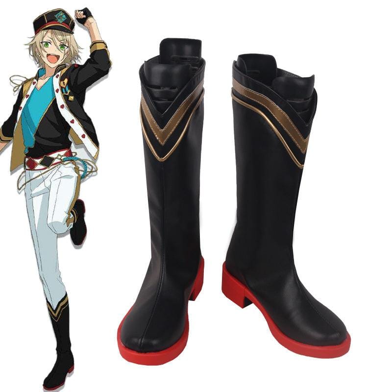ensemble stars alkaloid shiratori aira game cosplay boots shoes