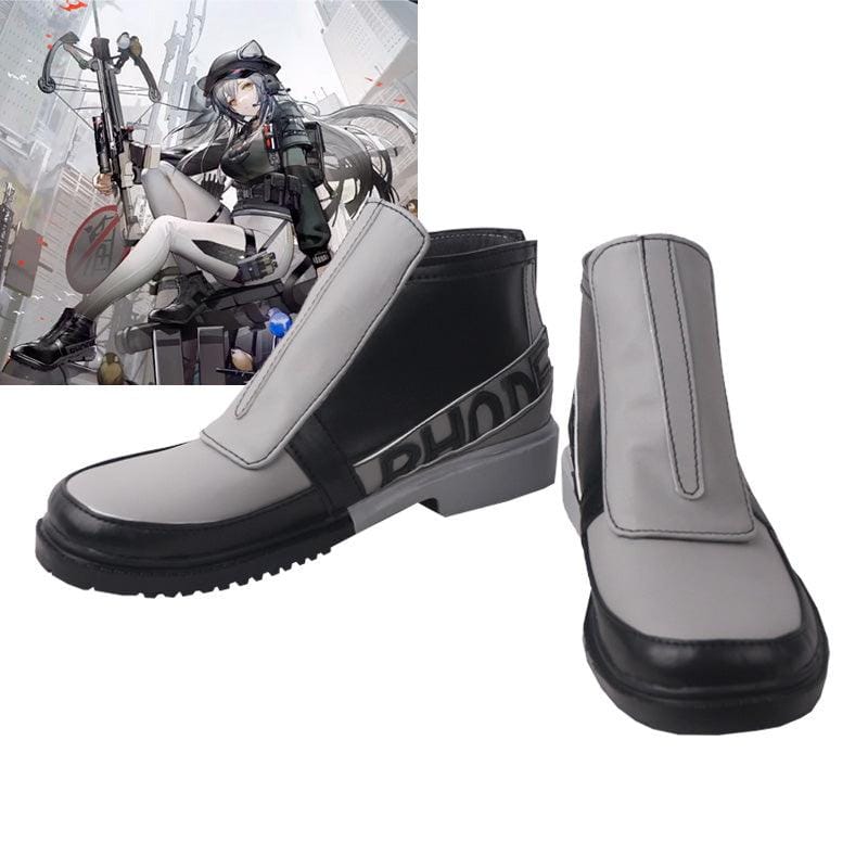 game arknights skyline schwarz cosplay boots shoes