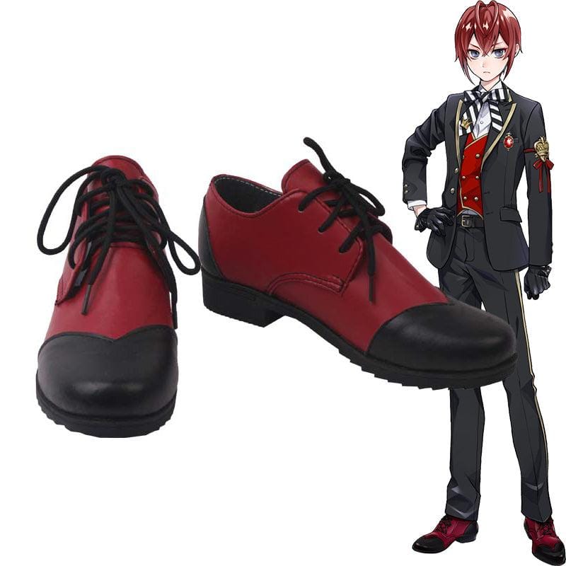 game twisted wonderland riddle rosehearts cosplay shoes