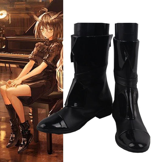 arknights silence ambience synesthesia symphony game cosplay boots shoes