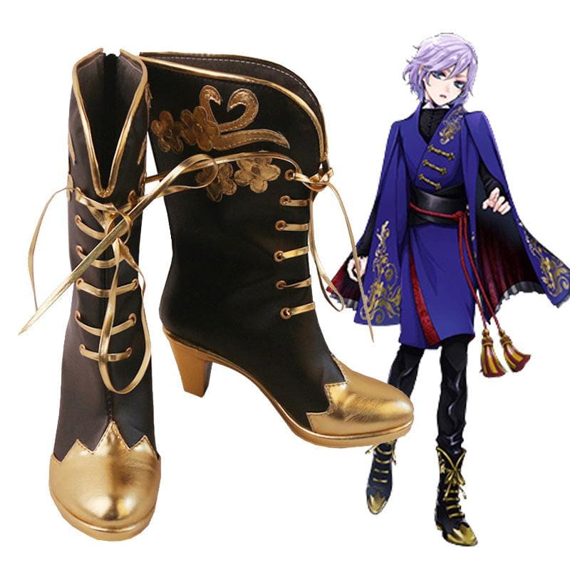 game twisted wonderland pomefiore vil schoenheit cosplay boots shoes