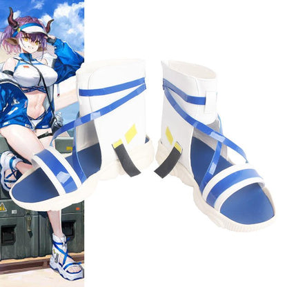 arknights sideroca light breeze game cosplay sandals shoes