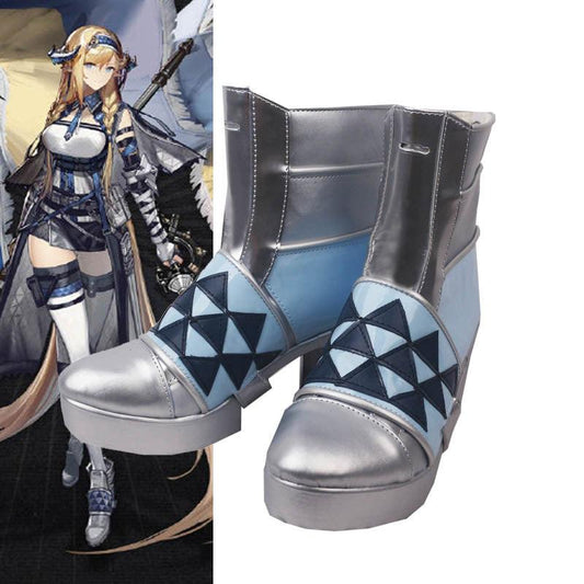arknights saileach game cosplay blue boots shoes for cosplay
