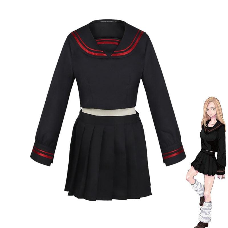 anime tokyo revengers yuzuha shiba cosplay costumes