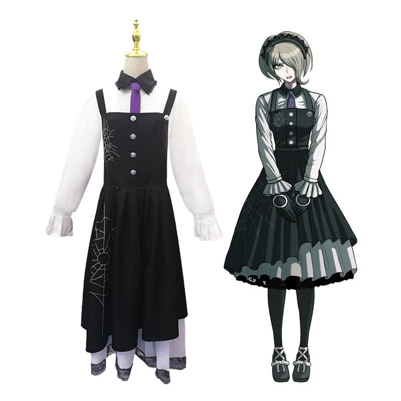 anime danganronpa v3 killing harmony kirumi tojo outfits cosplay costume