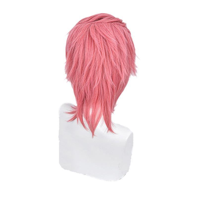 anime jojos bizarre adventure golden wind trish una long pink cosplay wigs