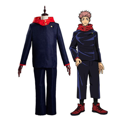 anime jujutsu kaisen yuji itadori outfits cosplay costume