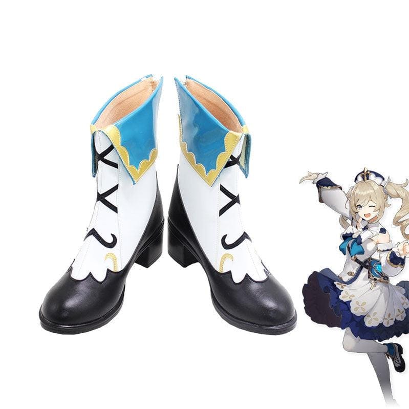 game genshin impact barbara cosplay shoes