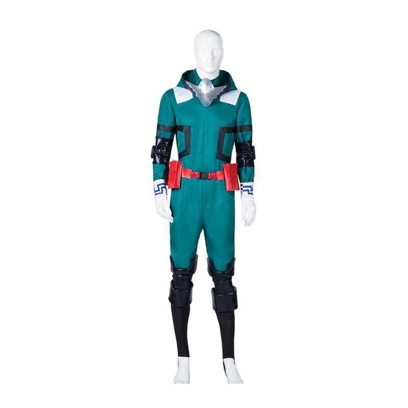 anime my hero academia midoriya izuku combat suit cosplay costume