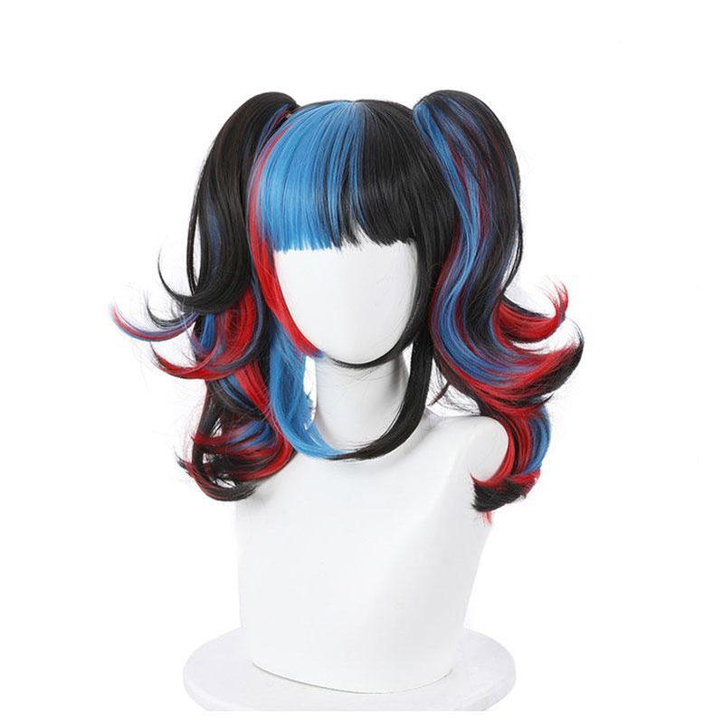 fgo fate grand order sei shonagon archer blue black red cosplay wigs