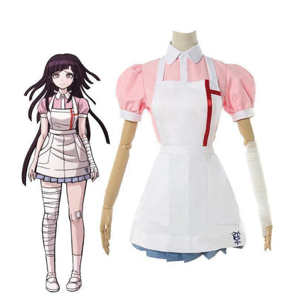 anime danganronpa 2 goodbye despair mikan tsumiki cosplay costumes