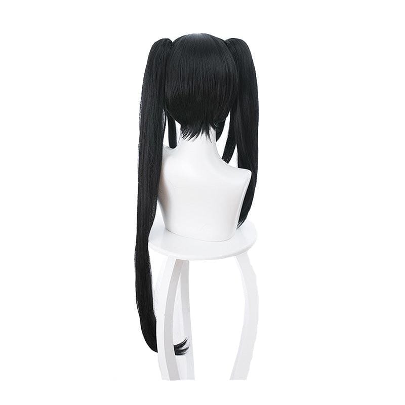 anime date a live kurumi tokisaki long black cosplay wigs