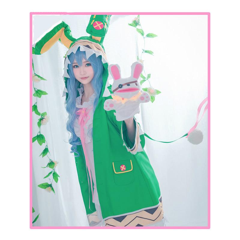 anime date a live yoshino himekawa green coat outfits cosplay costume