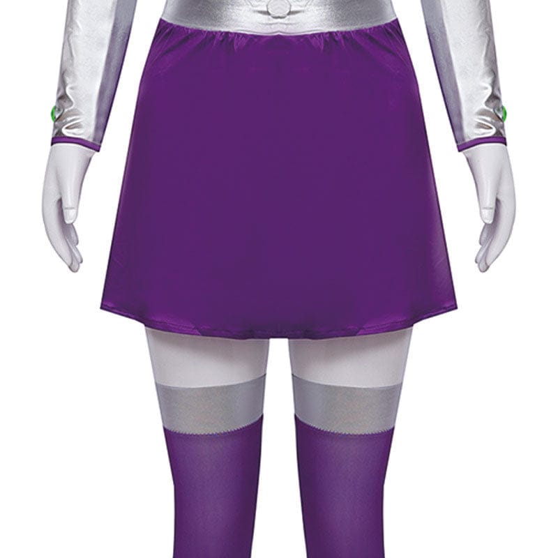 dc new teen titans go starfire cosplay costumes