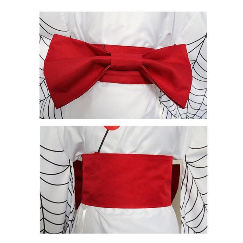 anime demon slayer kimetsu no yaiba rui kimono cosplay costumes