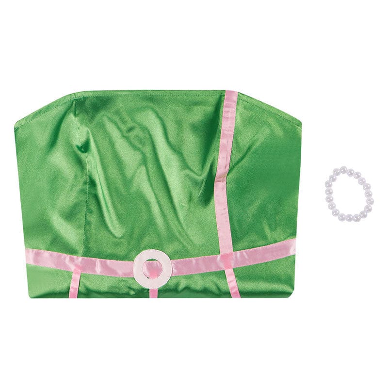 barbie movie 2023 barbie green dress cosplay costumes