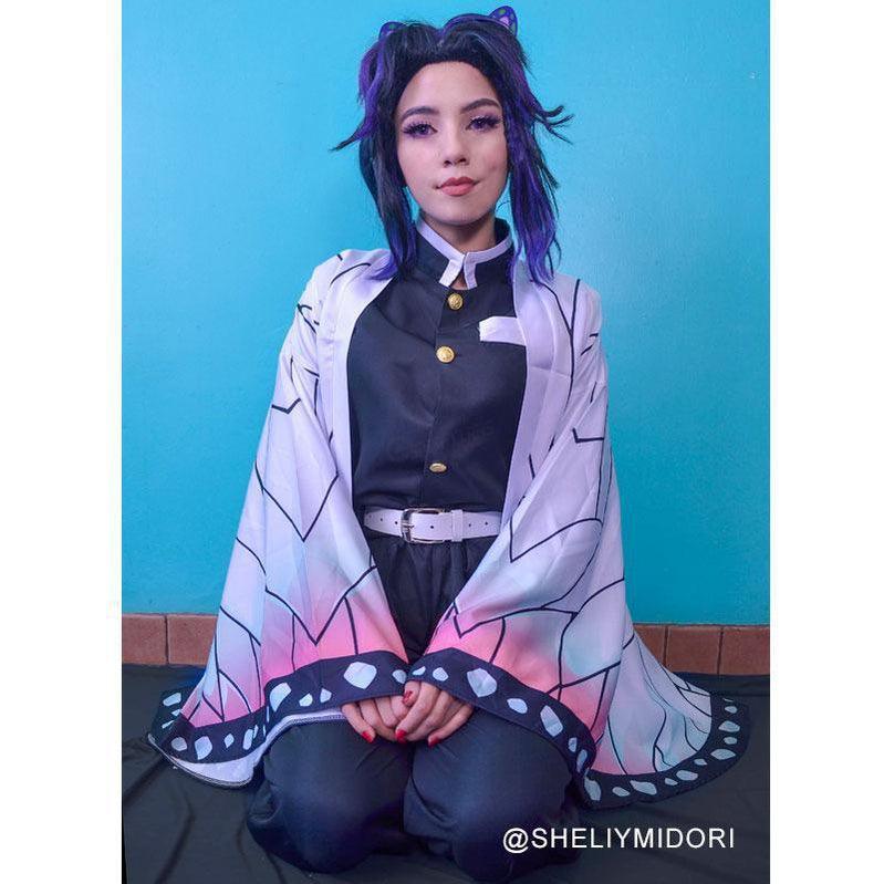 demon slayer kimetsu no yaiba kochou shinobu kimono cosplay costume