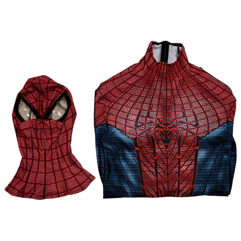 amazing spider man peter parker jumpsuits cosplay costume