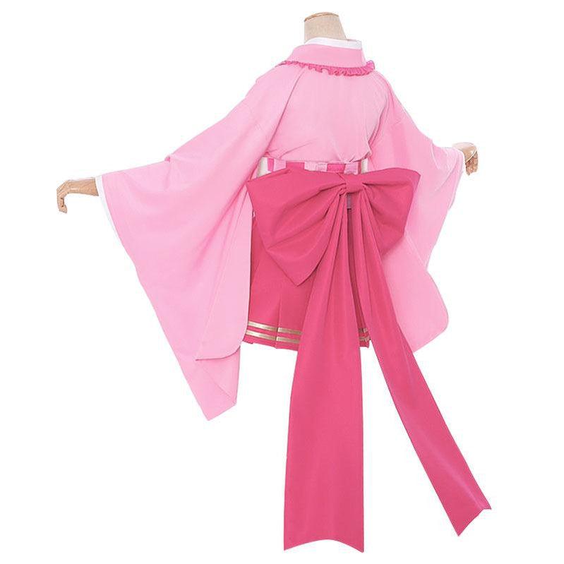 anime demon slayer kimetsu no yaiba tsuyuri kanawo kimono maid outfit cosplay costumes