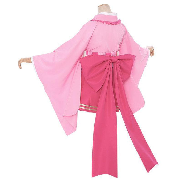 anime demon slayer kimetsu no yaiba tsuyuri kanawo kimono maid outfit cosplay costumes