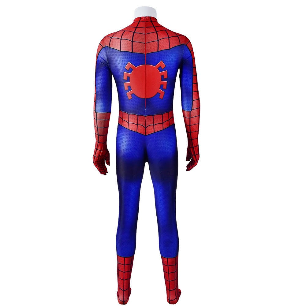Spider-Man Into the Spider-Verse Costume Jumpsuit Adult Bodysuit