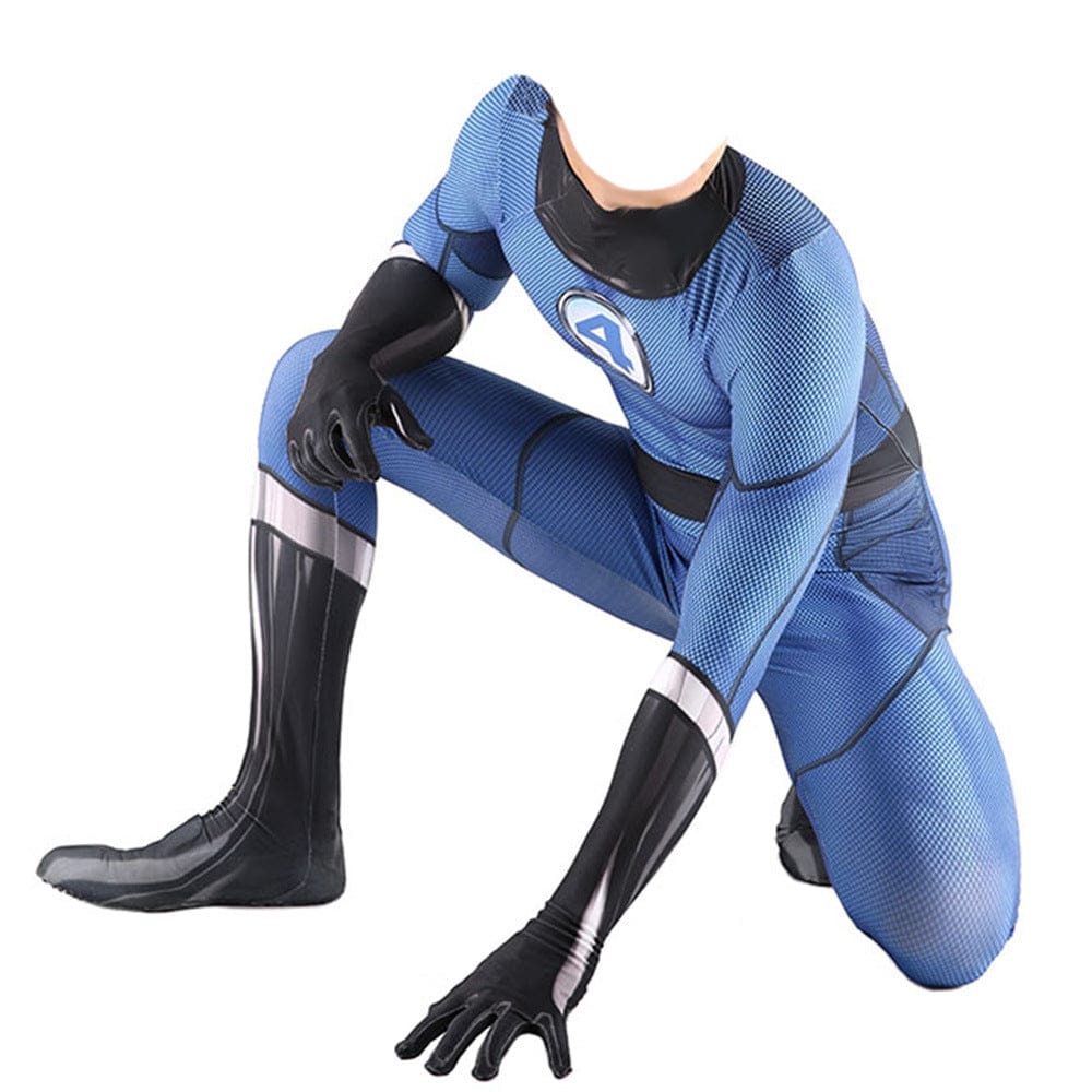 Fantastic Four Mister Fantastic Jumpsuit Halloween Adult Bodysuit