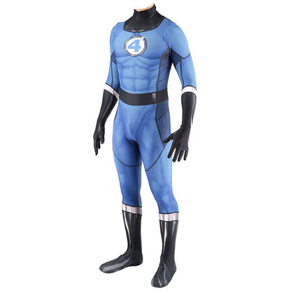 Fantastic Four Mister Fantastic Jumpsuit Halloween Adult Bodysuit