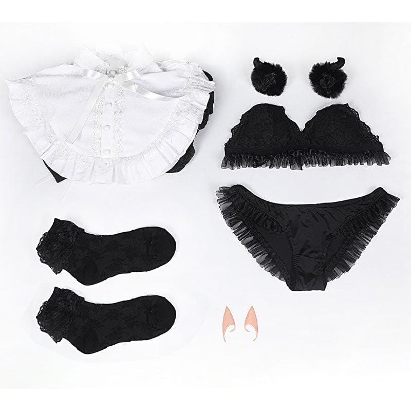 anime my dress up darling marin kitagawa little devil cosplay costumes with free wing props