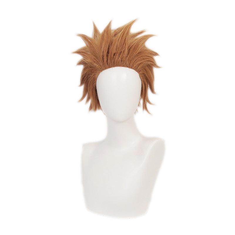 anime my hero academia wing hero hawks keigo takami short brown cosplay wigs