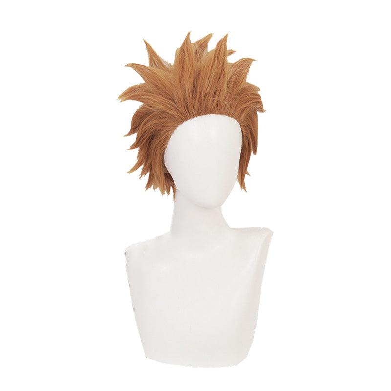 anime my hero academia wing hero hawks keigo takami short brown cosplay wigs