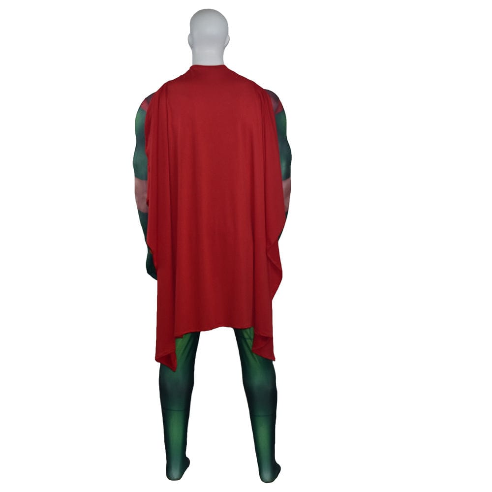 Batman Justice League vs Teen Titans Robin Jumpsuits Costume Adult Bodysuit