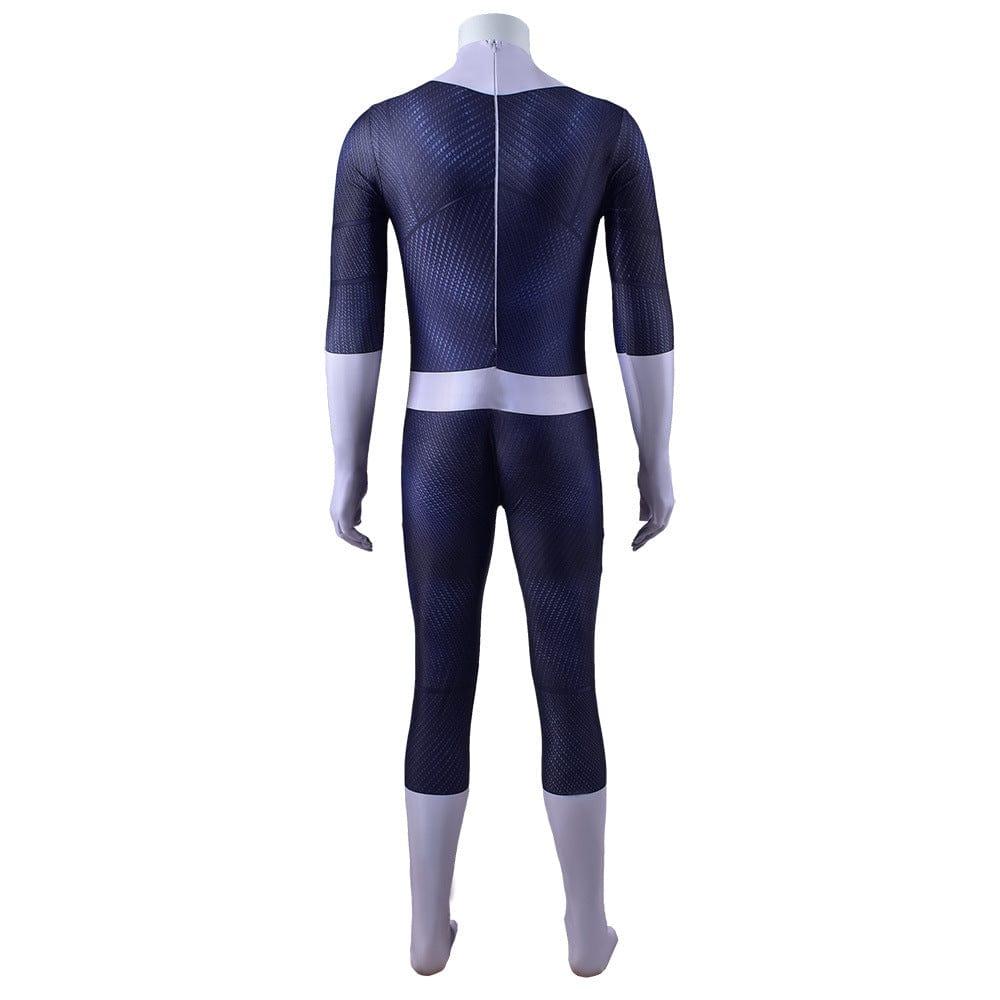 Danny Phantom Blue Jumpsuits Cosplay Costume Adult Halloween Bodysuit