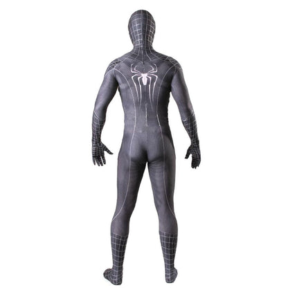 Black Venom Spider-man Symbiote Suit Cosplay Costume Adult Jumpsuit