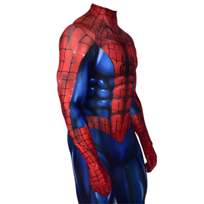 Comics Spider-Man Cosplay Costume Jumpsuit Halloween Bodysuit For Adult