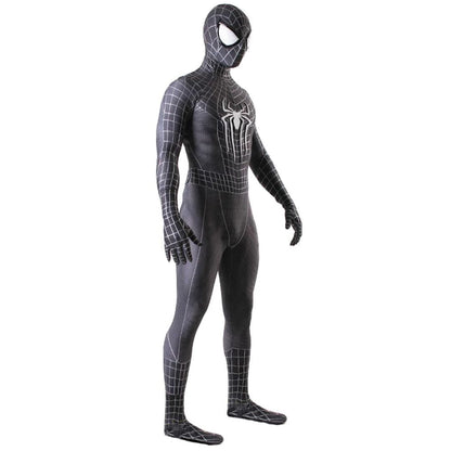 Black Venom Spider-man Symbiote Suit Cosplay Costume Adult Jumpsuit