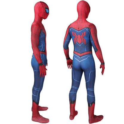 Spider-Man Homecoming Cosplay Costume Jumpsuit Halloween Adult Bodysuit