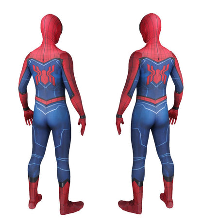 Spider-Man Homecoming Cosplay Costume Jumpsuit Halloween Adult Bodysuit