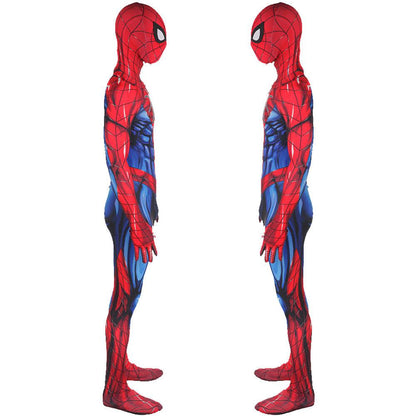 The Comics Muscle Spider-Man Jumpsuit Halloween Adult Bodysuit