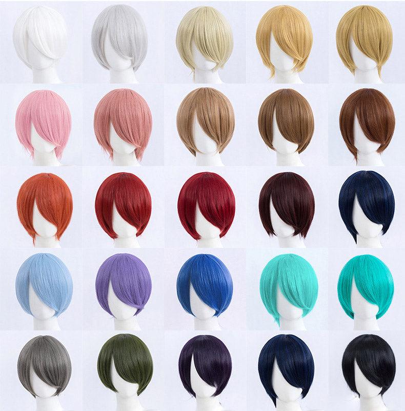 short universal cosplay wig wye