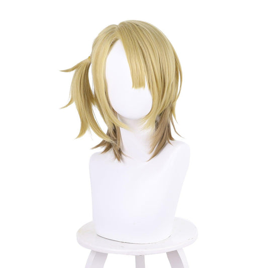 anime cosplay wigs for ike luca kaneshiro brown gradient cosplay wig of nijisanji 536c