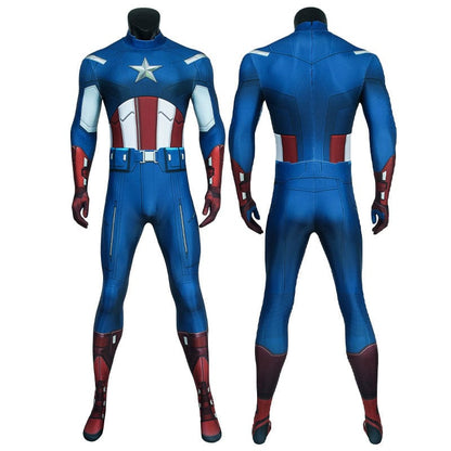 the avengers 1 captain america steve rogers jumpsuit cosplay costumes