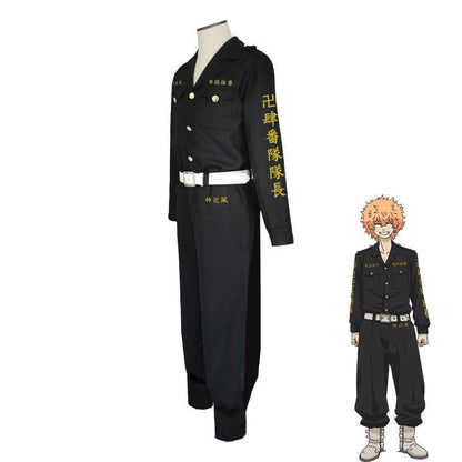 anime tokyo revengers nahoya kawata 4th division captain cosplay costumes