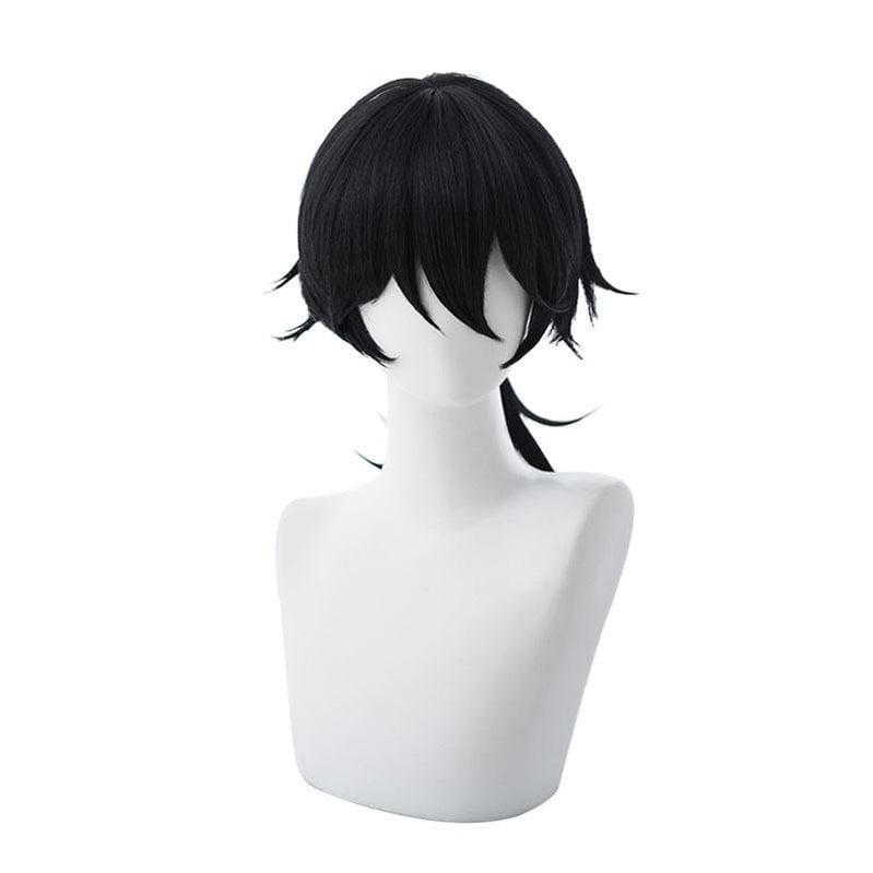 fgo fate grand order ryouma sakamoto 50cm black halloween cosplay wigs