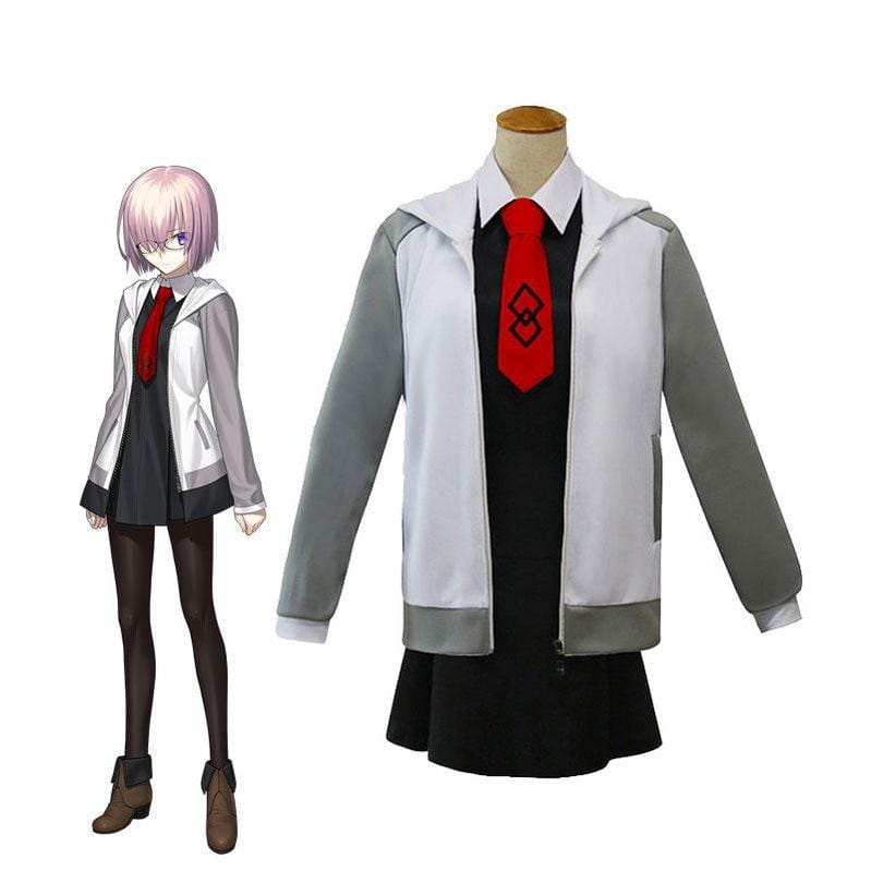 fgo fate grand order mash kyrielight shielder uniform cosplay costumes