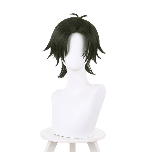 SPY FAMILY Damian Desmond Wig Black Short Hair Halloween Costume Party Wig