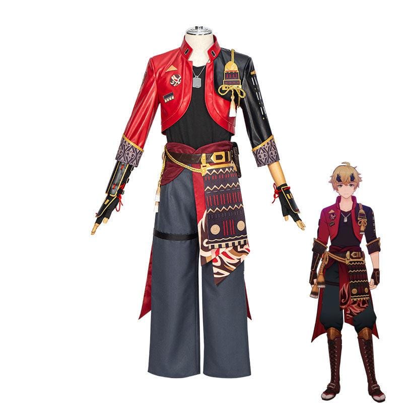 game genshin impact thoma fullsuit cosplay costumes