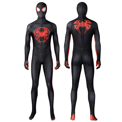 spider man across the spider verse miles morales jumpsuit cosplay costumes