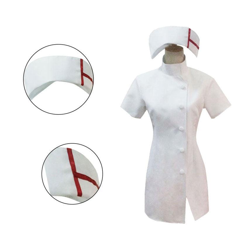 anime danganronpa3 the end of hopes peak high school mikan tsumiki nurse uniform cosplay costumes