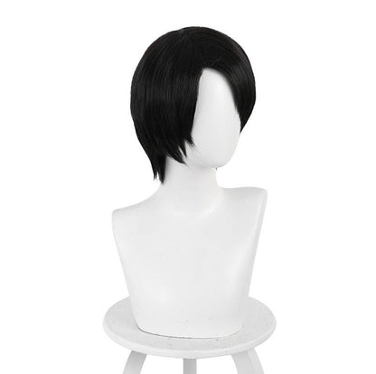 anime jujutsu kaisen yuta okkotsu short black cosplay wigs